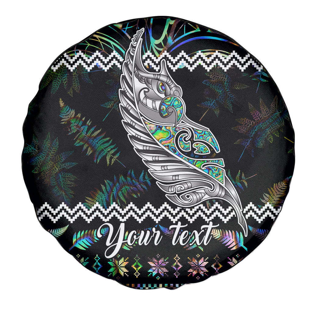 personalised-new-zealand-christmas-spare-tire-cover-maori-fern-manaia-meri-kirihimete-with-papaua-shell