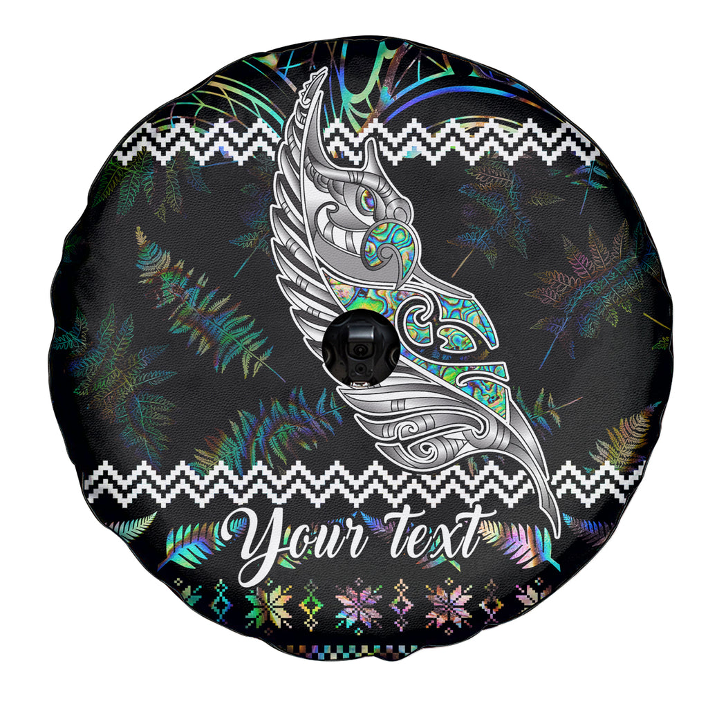 personalised-new-zealand-christmas-spare-tire-cover-maori-fern-manaia-meri-kirihimete-with-papaua-shell