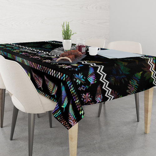 personalised-new-zealand-christmas-tablecloth-maori-fern-manaia-meri-kirihimete-with-papaua-shell