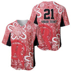 Australian Renegades Cricket Custom Baseball Jersey Minimalism Aboriginal