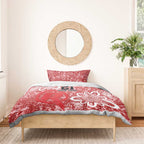 Australian Renegades Cricket Custom Bedding Set Minimalism Aboriginal