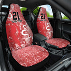 Australian Renegades Cricket Custom Car Seat Cover Minimalism Aboriginal