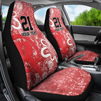 Australian Renegades Cricket Custom Car Seat Cover Minimalism Aboriginal