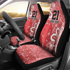 Australian Renegades Cricket Custom Car Seat Cover Minimalism Aboriginal