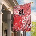 Australian Renegades Cricket Custom Garden Flag Minimalism Aboriginal