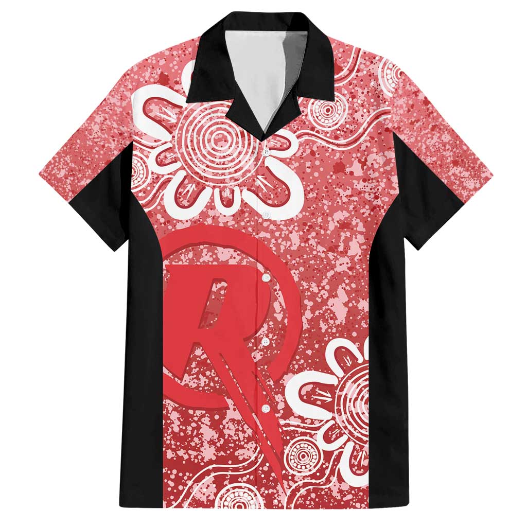 Australian Renegades Cricket Custom Hawaiian Shirt Minimalism Aboriginal
