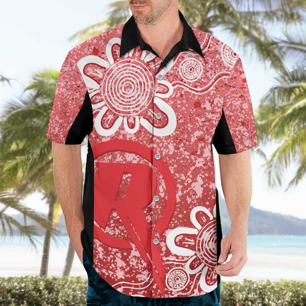 Australian Renegades Cricket Custom Hawaiian Shirt Minimalism Aboriginal