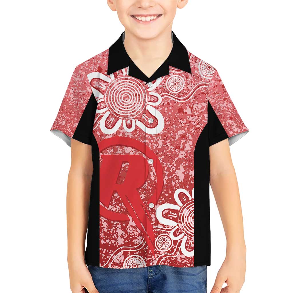 Australian Renegades Cricket Custom Hawaiian Shirt Minimalism Aboriginal