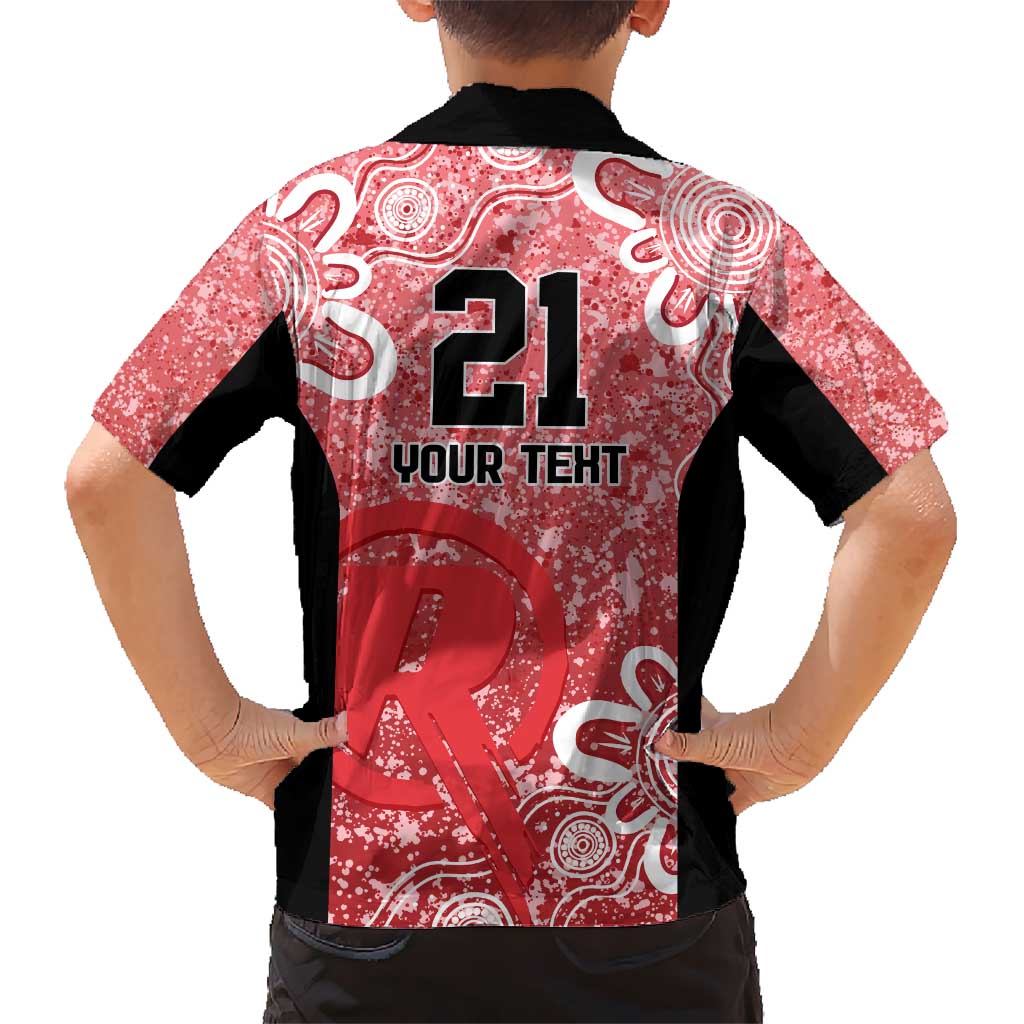 Australian Renegades Cricket Custom Hawaiian Shirt Minimalism Aboriginal