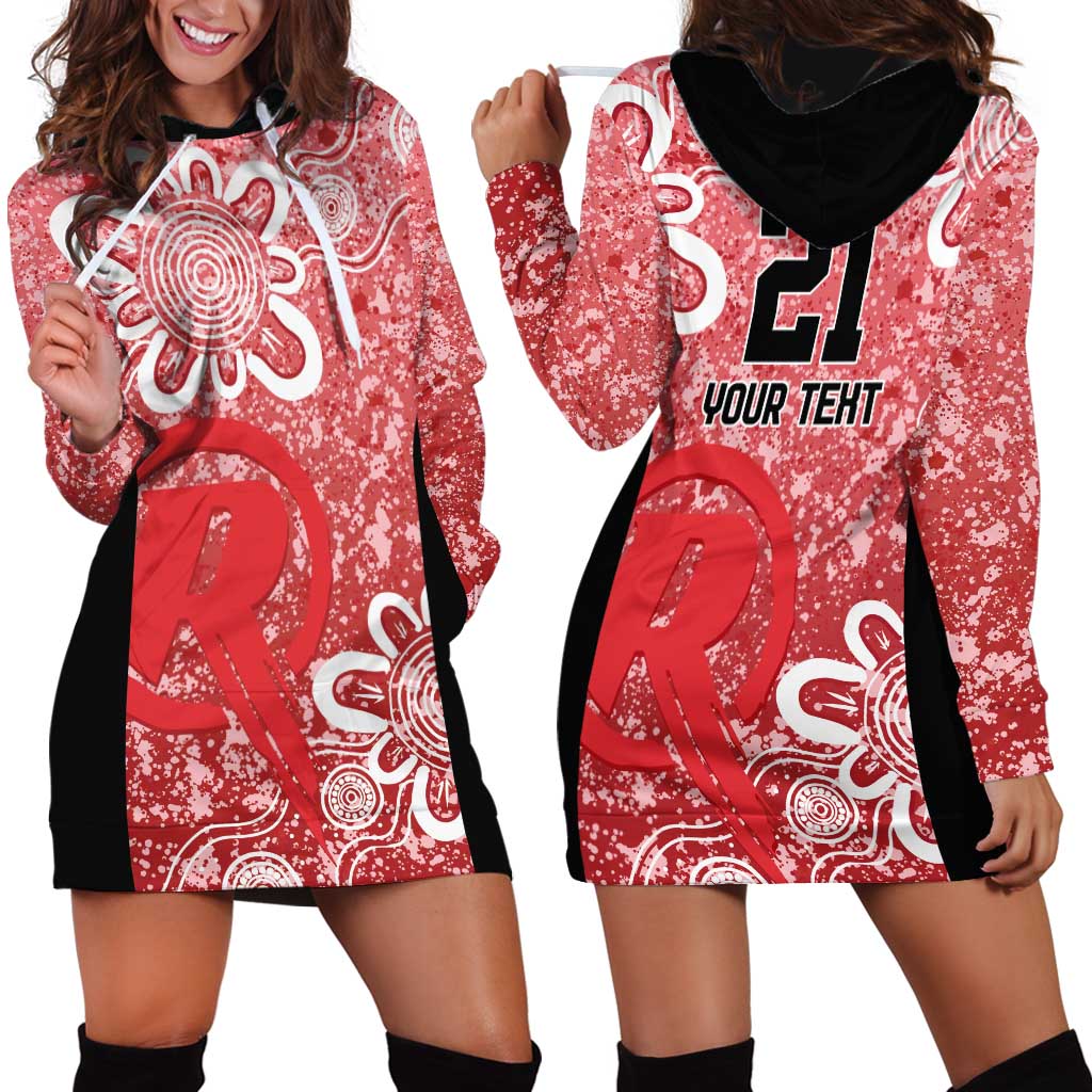 Australian Renegades Cricket Custom Hoodie Dress Minimalism Aboriginal