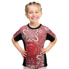 Australian Renegades Cricket Custom Kid T Shirt Minimalism Aboriginal