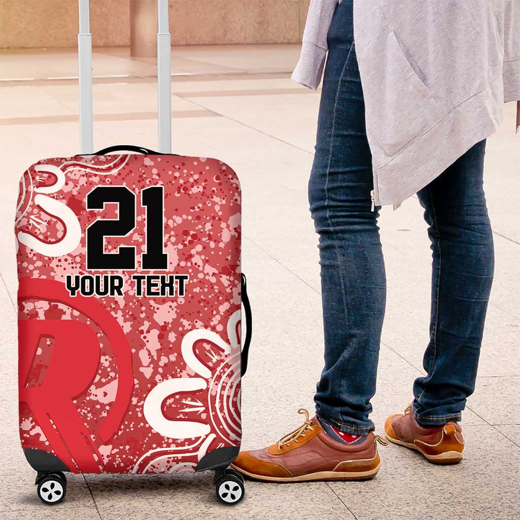 Australian Renegades Cricket Custom Luggage Cover Minimalism Aboriginal