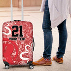 Australian Renegades Cricket Custom Luggage Cover Minimalism Aboriginal