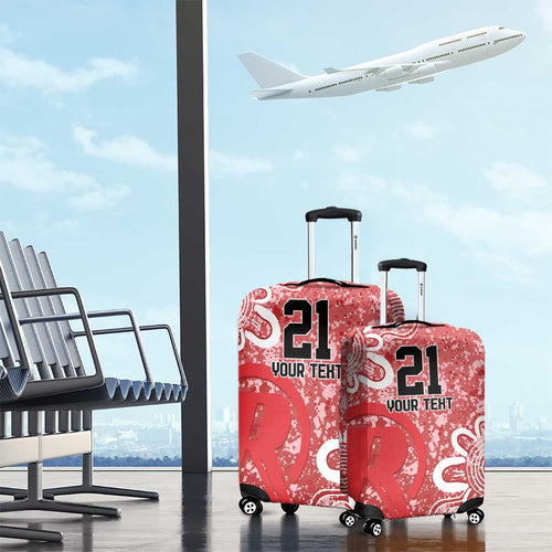 Australian Renegades Cricket Custom Luggage Cover Minimalism Aboriginal