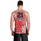 Australian Renegades Cricket Custom Men Tank Top Minimalism Aboriginal