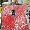 Australian Renegades Cricket Custom Quilt Minimalism Aboriginal