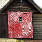 Australian Renegades Cricket Custom Quilt Minimalism Aboriginal