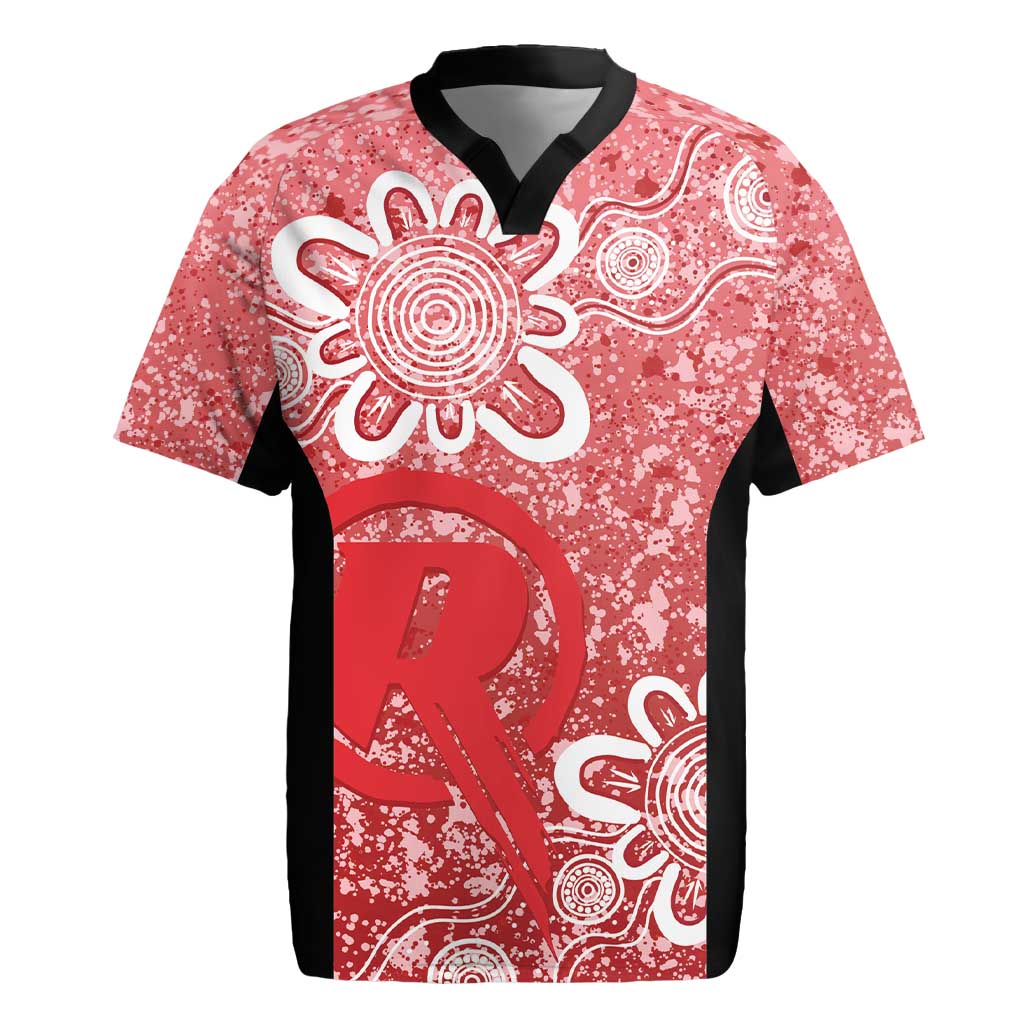 Australian Renegades Cricket Custom Rugby Jersey Minimalism Aboriginal