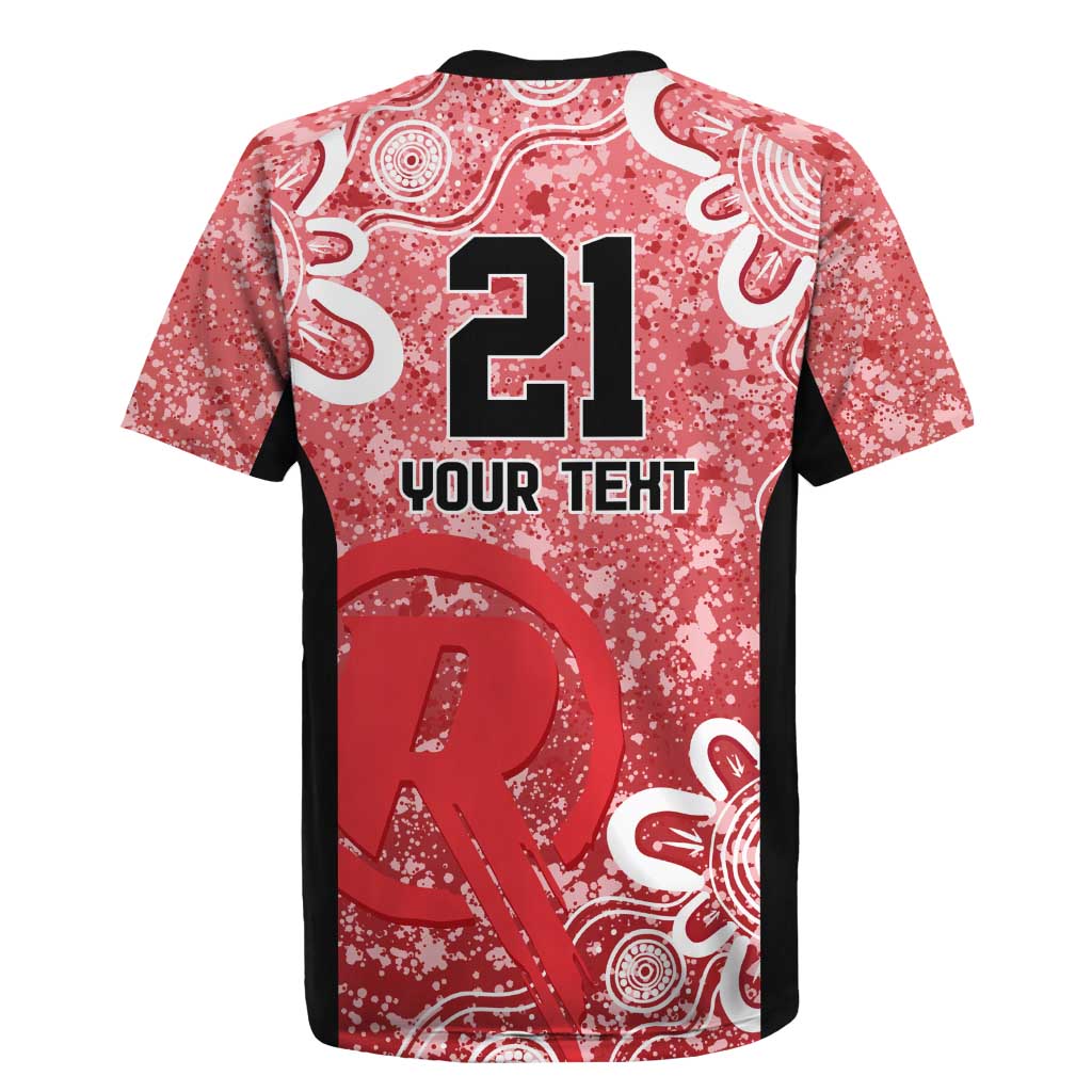 Australian Renegades Cricket Custom Rugby Jersey Minimalism Aboriginal