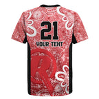 Australian Renegades Cricket Custom Rugby Jersey Minimalism Aboriginal