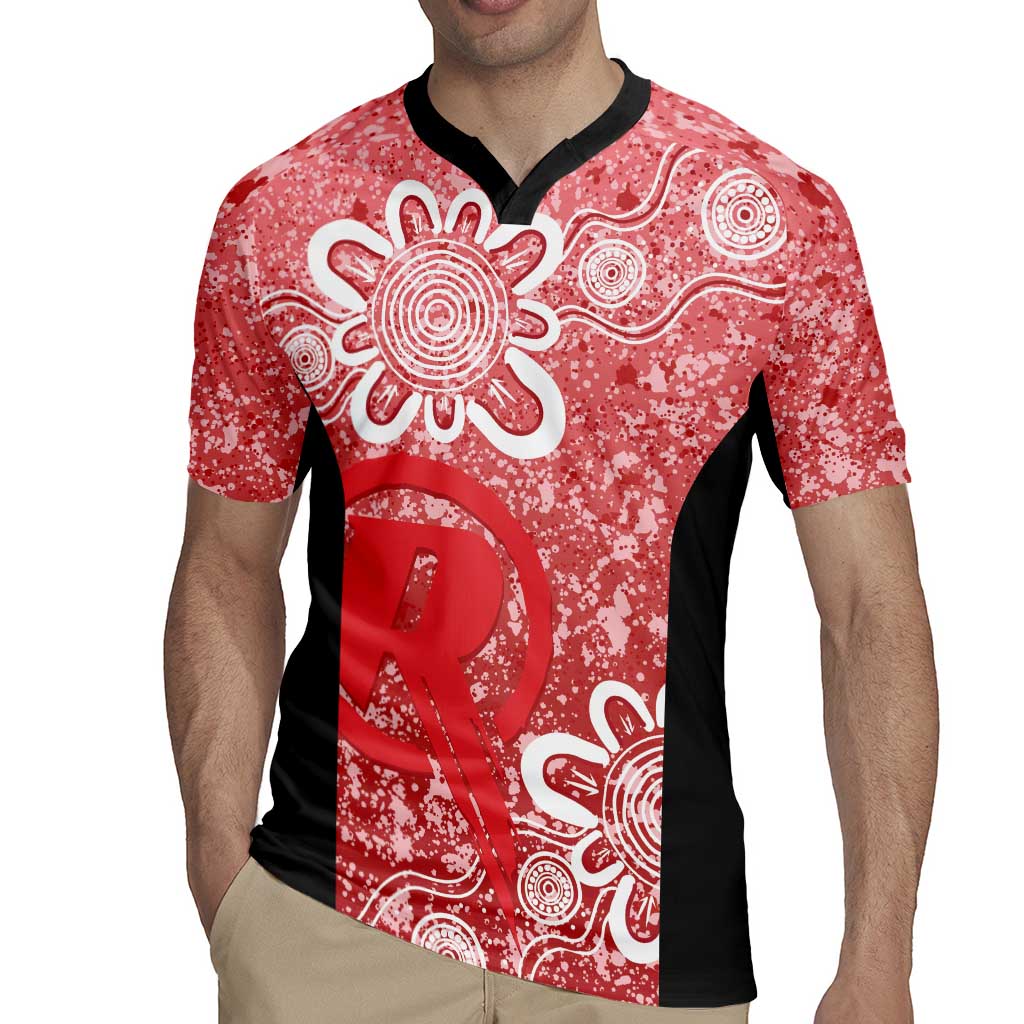 Australian Renegades Cricket Custom Rugby Jersey Minimalism Aboriginal