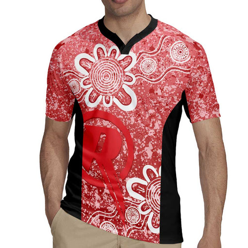 Australian Renegades Cricket Custom Rugby Jersey Minimalism Aboriginal