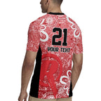Australian Renegades Cricket Custom Rugby Jersey Minimalism Aboriginal