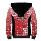 Australian Renegades Cricket Custom Sherpa Hoodie Minimalism Aboriginal