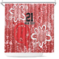 Australian Renegades Cricket Custom Shower Curtain Minimalism Aboriginal