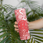 Australian Renegades Cricket Custom Skinny Tumbler Minimalism Aboriginal