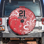 Australian Renegades Cricket Custom Spare Tire Cover Minimalism Aboriginal