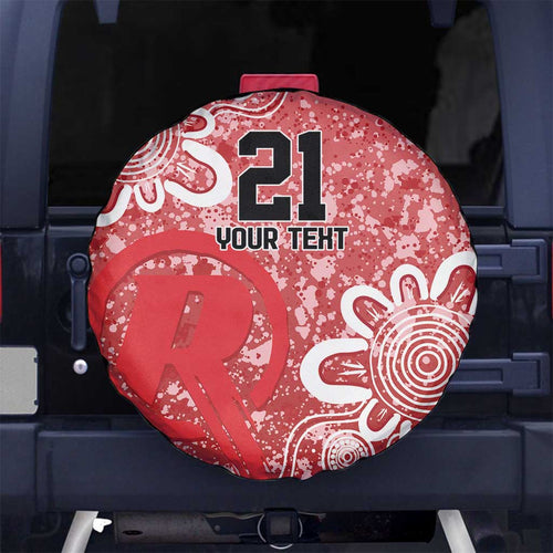 Australian Renegades Cricket Custom Spare Tire Cover Minimalism Aboriginal