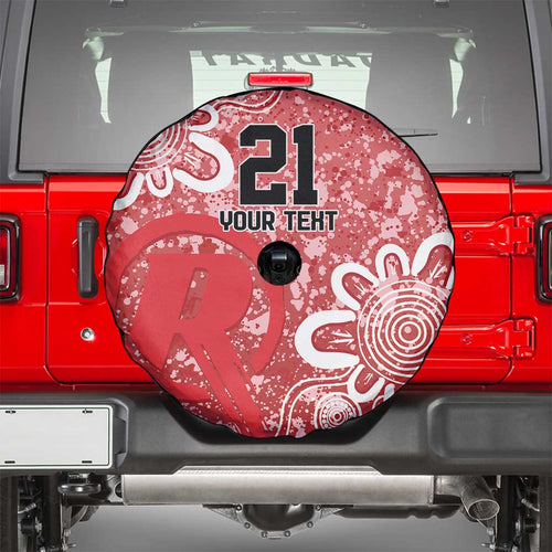 Australian Renegades Cricket Custom Spare Tire Cover Minimalism Aboriginal