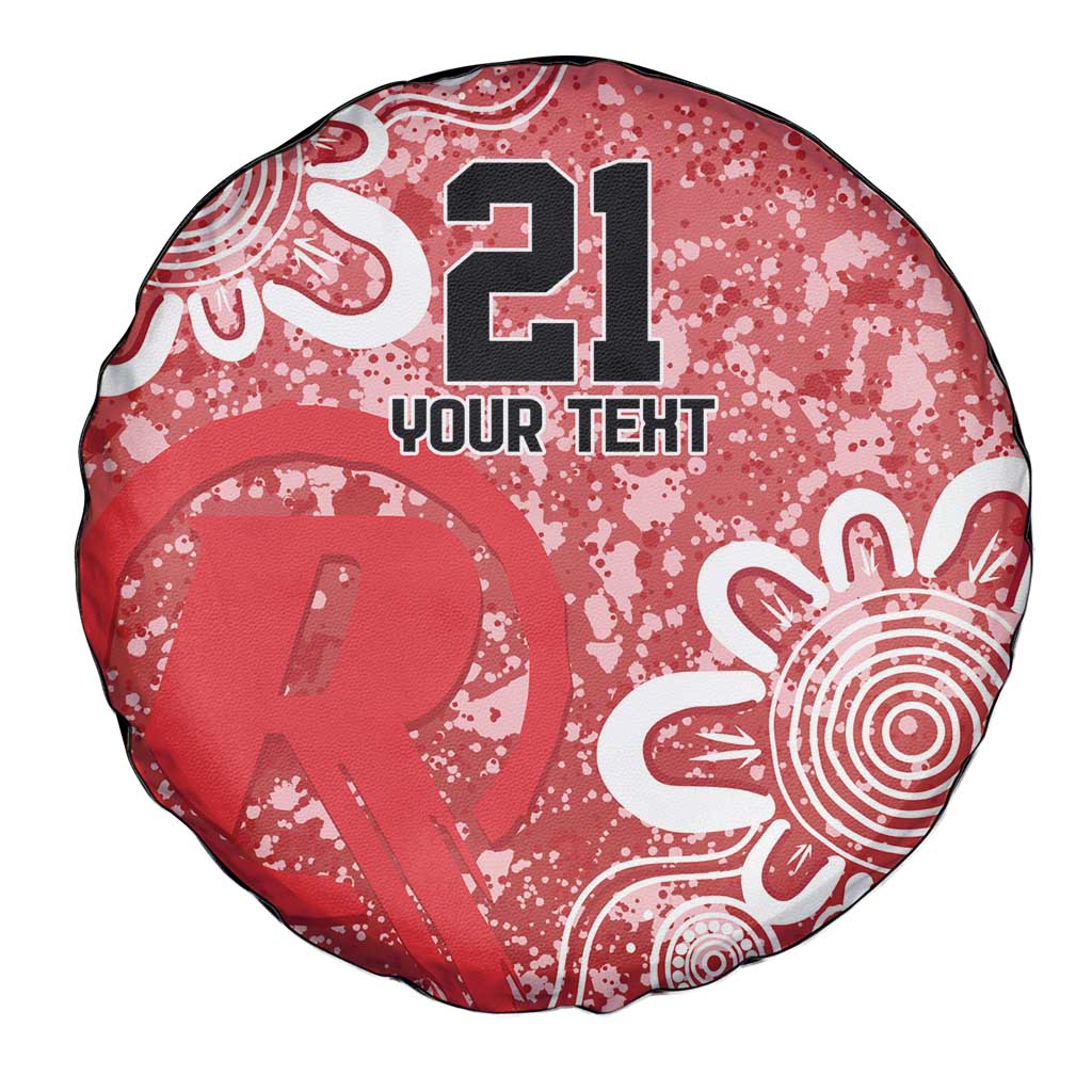 Australian Renegades Cricket Custom Spare Tire Cover Minimalism Aboriginal
