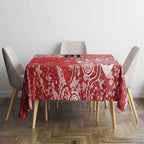 Australian Renegades Cricket Custom Tablecloth Minimalism Aboriginal