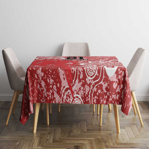 Australian Renegades Cricket Custom Tablecloth Minimalism Aboriginal