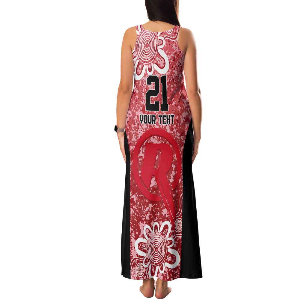 Australian Renegades Cricket Custom Tank Maxi Dress Minimalism Aboriginal