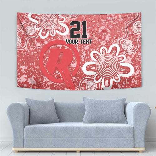 Australian Renegades Cricket Custom Tapestry Minimalism Aboriginal