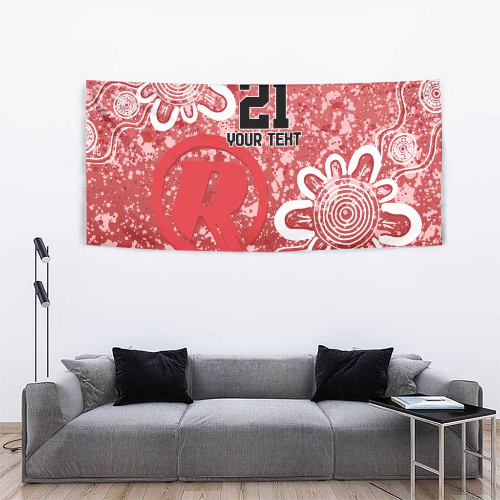 Australian Renegades Cricket Custom Tapestry Minimalism Aboriginal