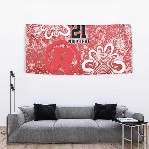 Australian Renegades Cricket Custom Tapestry Minimalism Aboriginal