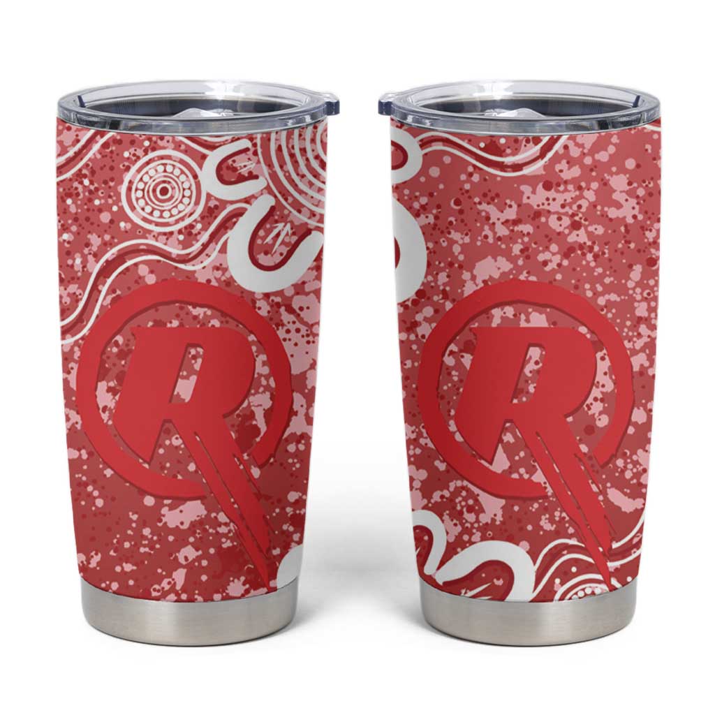 Australian Renegades Cricket Custom Tumbler Cup Minimalism Aboriginal