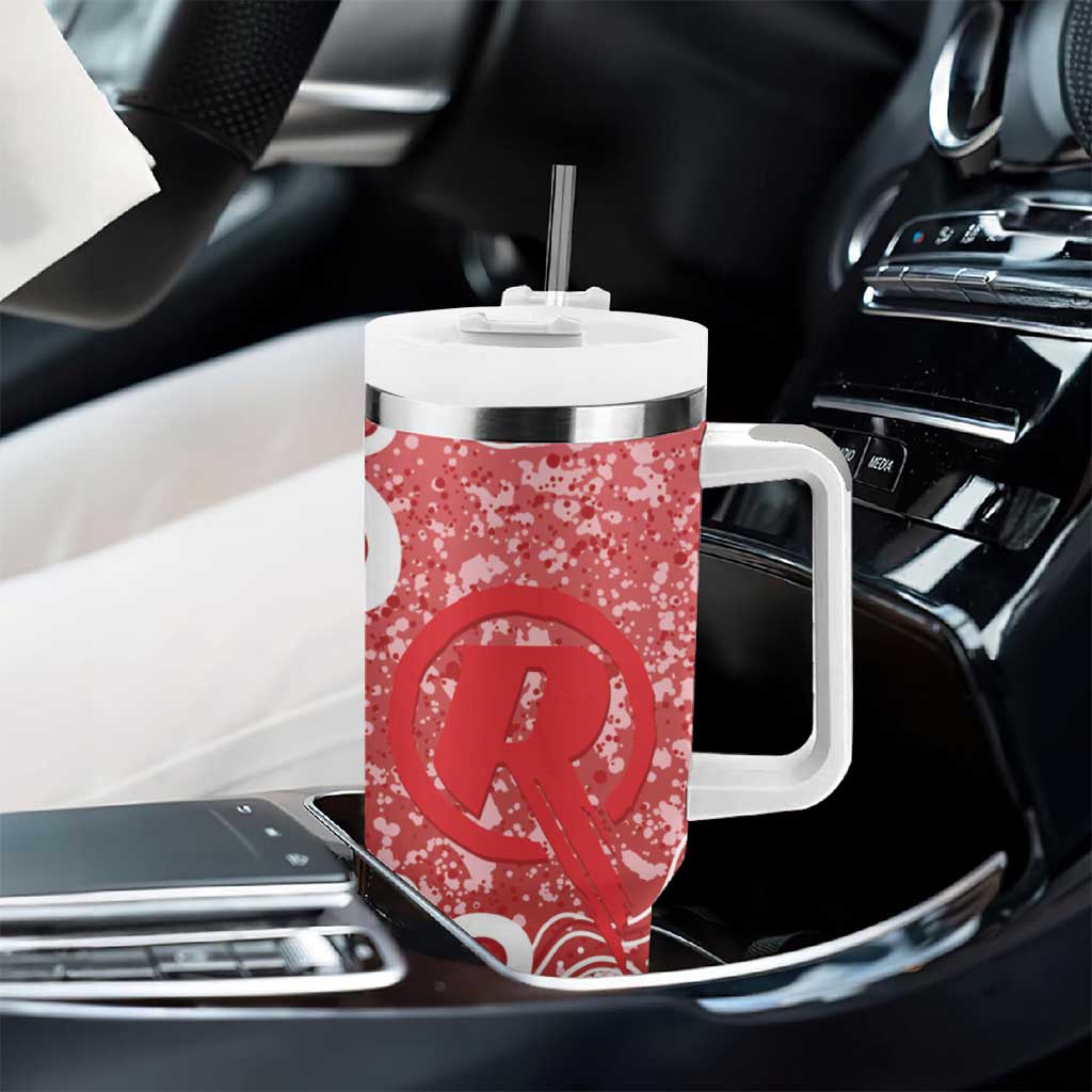 Australian Renegades Cricket Custom Tumbler With Handle Minimalism Aboriginal