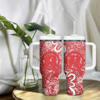 Australian Renegades Cricket Custom Tumbler With Handle Minimalism Aboriginal