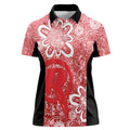 Australian Renegades Cricket Custom Women Polo Shirt Minimalism Aboriginal