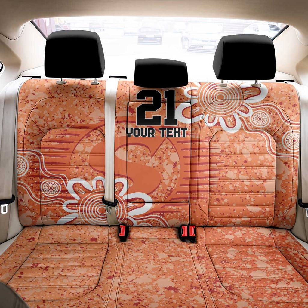Australian Scorchers Cricket Custom Back Car Seat Cover Minimalism Aboriginal