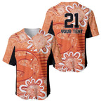 Australian Scorchers Cricket Custom Baseball Jersey Minimalism Aboriginal