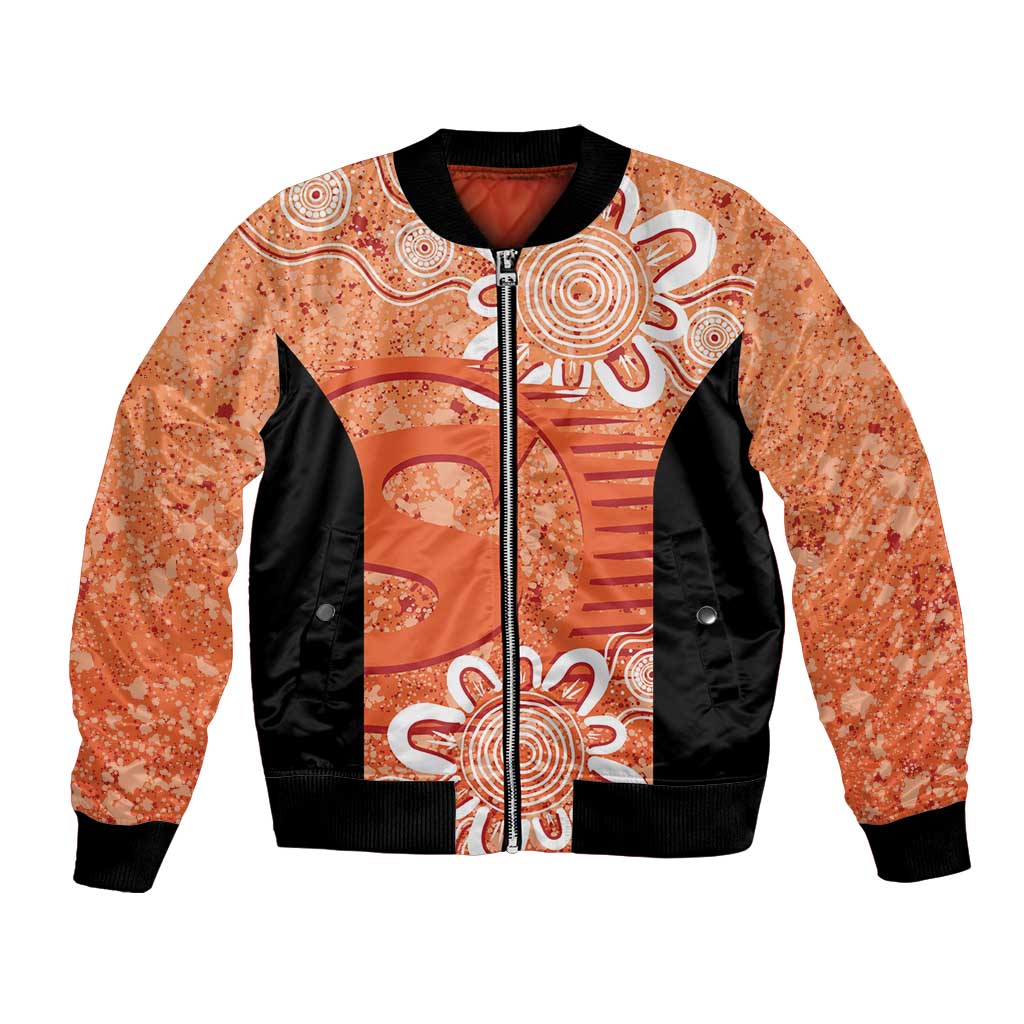 Australian Scorchers Cricket Custom Bomber Jacket Minimalism Aboriginal