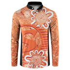 Australian Scorchers Cricket Custom Button Sweatshirt Minimalism Aboriginal