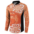 Australian Scorchers Cricket Custom Button Sweatshirt Minimalism Aboriginal