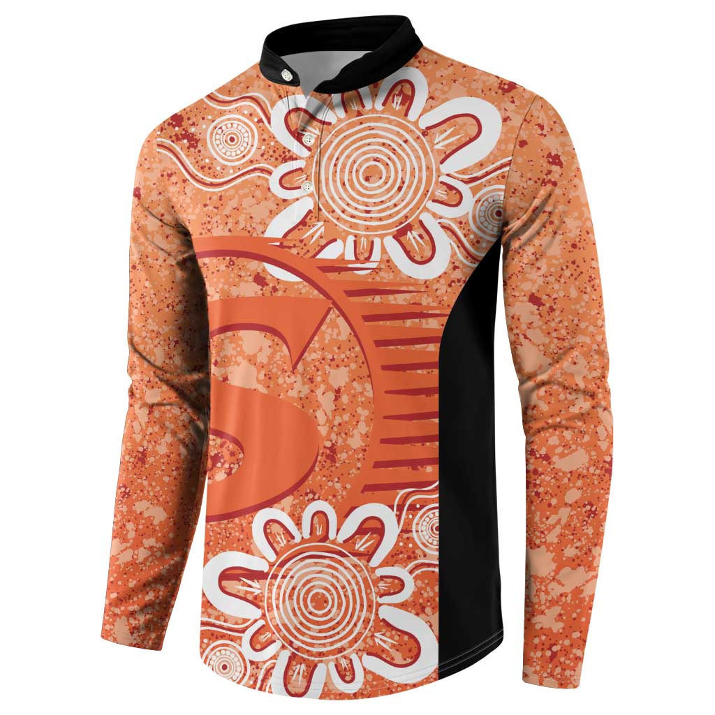 Australian Scorchers Cricket Custom Button Sweatshirt Minimalism Aboriginal